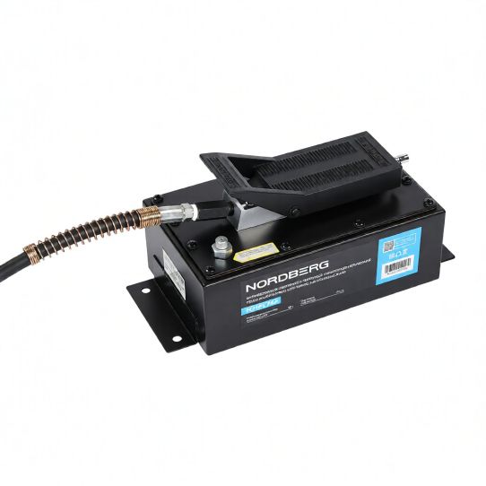 Выпрессовщик шкворней 75 тонн Nordberg N31PE76A пневмогидравлический для грузовиков на тележке