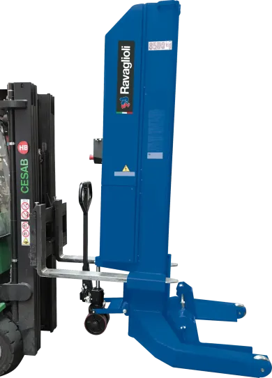 Подкатной подъемник для грузовых автомобилей электрогидравлический 51т Ravaglioli RAV308H.6WS, 6 колонн