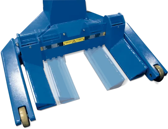 Подкатной подъемник для грузовых автомобилей электрогидравлический 45т Ravaglioli RAV307H.6WS, 6 колонн