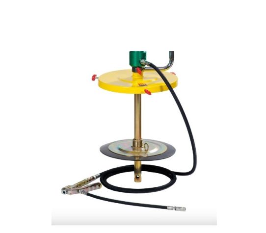 Нагнетатель смазки пневматический для бочек 18-30 л с ручным пистолетом 1600г/мин и коэффициентом сжатия 60:1 Meclube 013-1102-000