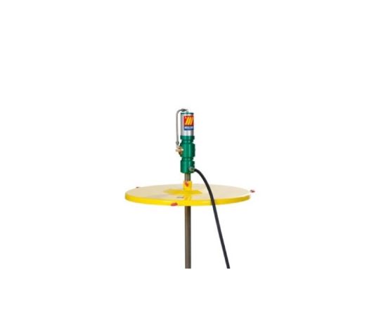 Нагнетатель смазки пневматический для бочек 180-220 л с ручным пистолетом, производительность 1100 г/мин Meclube 013-1104-A00