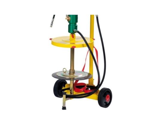 Нагнетатель смазки для бочек 18-30 л, пневматический с мобильной тележкой, Meclube 013-1106-000