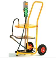 Нагнетатель смазки для бочек 50-60 л, Meclube 013-1116-000 2.5-8 бар, пневматический, с производительностью 1600 г/мин