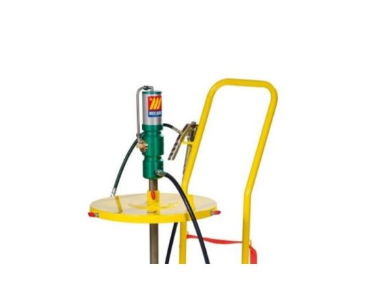 Нагнетатель смазки для раздачи из бочек 50-60 л, пневматический с тележкой Meclube 013-1118-000