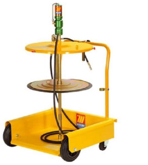 Нагнетатель смазки для бочек 200 л, пневматический с тележкой Meclube 013-1125-000