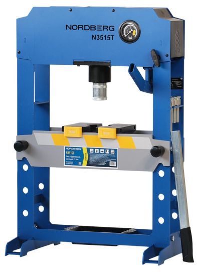 Пресс гидравлический Nordberg N3515T 15т, настольный