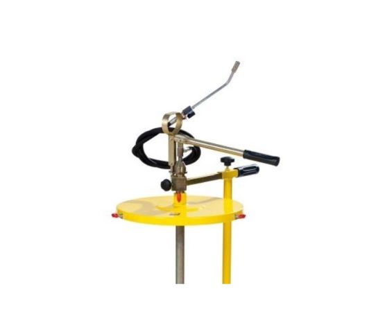 Нагнетатель смазки для раздачи из бочек 50-60 л, ручной на мобильной тележке Meclube 016-1151-C50