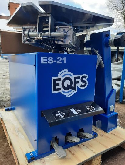 Комплект шиномонтажного оборудования EQFS до 21 дюйма H-21-750-40-DG с 2 домкратами и пневмогайковертом