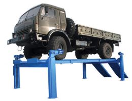 Четырехстоечный подъемник электромеханический 10т 380В для сход-развала Автоспецоборудование ПЛ-10 Четырехстоечный подъемник электромеханический 10т 380В для сход-развала Автоспецоборудование ПЛ-10