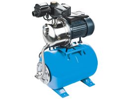 АКВАРОБОТ JS 100 универсальная Насосная станция Unipump с центробежным насосом для чистой воды 750Вт, 55 л/мин