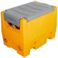 Мини АЗС для бензина 220-240л. насос 12V, шланг 4м, авт. пистолет, пластиковый с крышкой GTK-240_12V Мини АЗС для бензина 220-240л. насос 12V, шланг 4м, авт. пистолет, пластиковый с крышкой GTK-240_12V