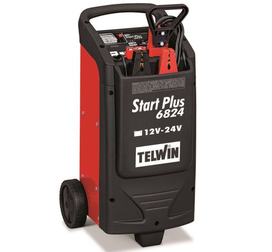 Пусковое устройство бустер 12/24В 3000/6000А AGM, режим Boost, для легковых и грузовых автомобилей TELWIN START PLUS 6824