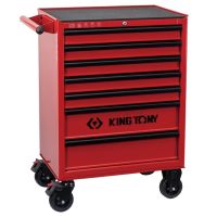 Тележка инструментальная KING TONY 87434-7U, 7 ящиков, без инструментов