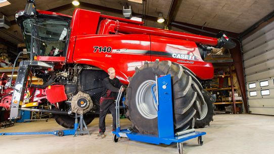 Тележка гидравлическая для транспортировки колес 1500 кг, AC Hydraulic WT1500NT