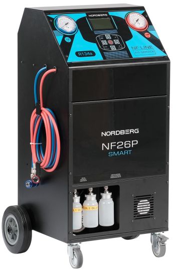 Установка автомат для заправки автомобильных кондиционеров Nordberg NF26P  с принтером