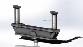 Траверса для ямных подъемников серии КП 15 т. Т15