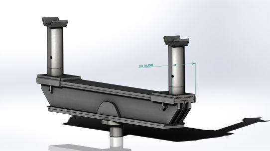Траверса для ямных подъемников серии КП 15 т. Т15