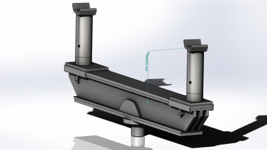 Траверса для ямных подъемников серии КП 15 т. Т15
