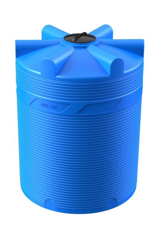 Емкость V 6000 литров (синий)