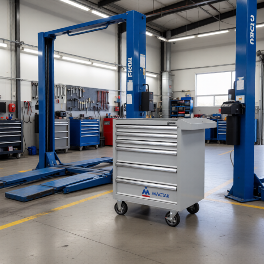 Тележка инструментальная МАСТАК 521-06581MG, 6 ящиков, без инструментов