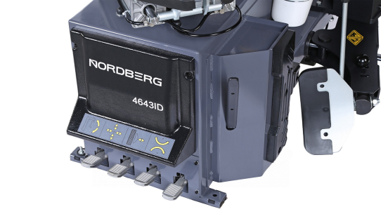 Станок шиномонтажный автоматический 220В односкоростной Nordberg 4643ID (G) серый