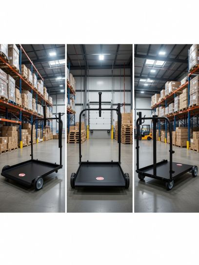 Тележка для бочек 180-220 кг ручная на 4 колесах под масло и смазку, APAC 1762.1