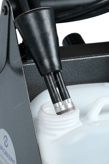 Установка для замены и прокачки тормозной системы и сцепления электрическая, емкость 5 л, переносная с манометром, 220 В, Nordberg BC6