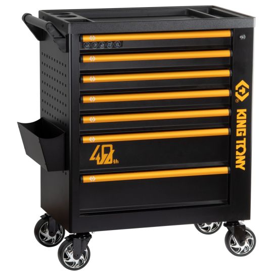 Тележка инструментальная KING TONY 87G38-7B-P40, 7 ящиков, без инструментов
