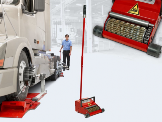 Стенд сход-развал инфракрасный для грузовых автомобилей Hunter WA510E/DSP760T