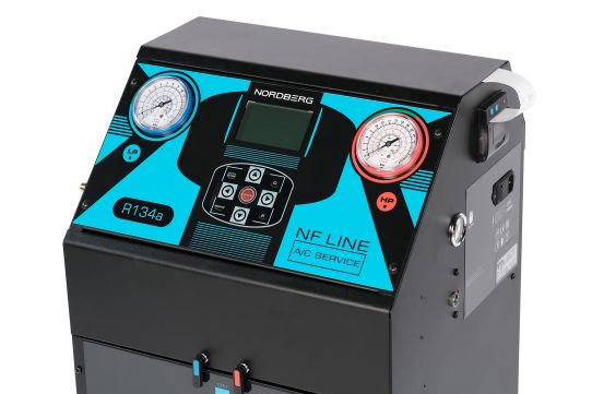 Установка автомат для заправки автомобильных кондиционеров Nordberg NF23P с принтером