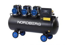 Поршневой компрессор 160 л, 750 л/м, 380В, 4.35 кВт, коаксиальный (прямой), безмасляный Nordberg NCEO160/750