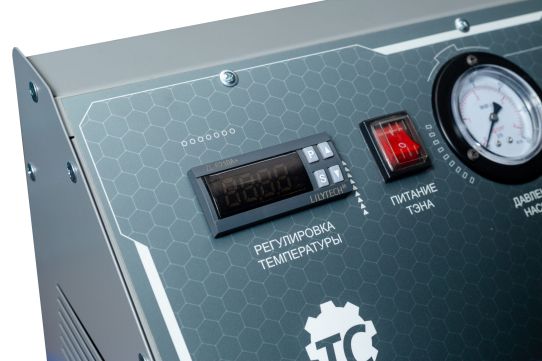 Установка для замены охлаждающей жидкости передвижная 220В, мощность тена 3.15 кВт, насос до 52 л/мин, ТехСтенд РС1100