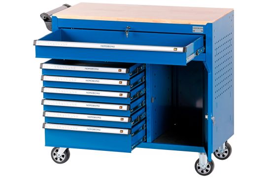 Тележка инструментальная, Nordberg T8, 7 ящиков, без инструментов