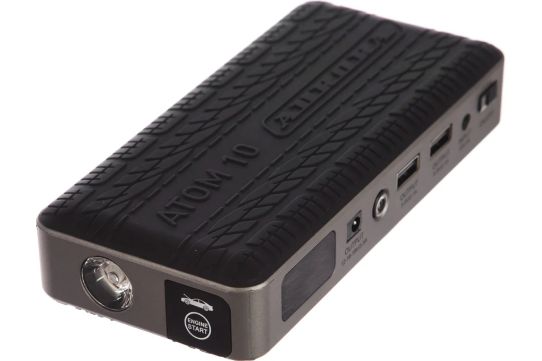 Пусковое устройство 12В пусковой ток до 600А, Power Bank Li-Polymer 18Ач Aurora ATOM 10 с адаптером ЕС5 19680 