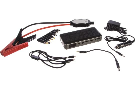 Пусковое устройство 12В пусковой ток до 600А, Power Bank Li-Polymer 18Ач Aurora ATOM 10 с адаптером ЕС5 19680 