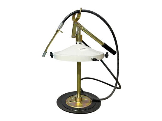 Нагнетатель смазки ручной для бочек 12-20 кг, давление 350-400 бар, шланг 2.5 м RAASM 60280