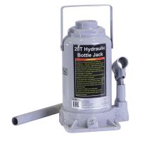 Домкрат бутылочный 20 т, KraftWell KRWBJ20 235-440 мм, гидравлический, грузовой, с ходом штока 205 мм