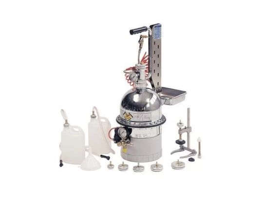 Установка для замены тормозной жидкости емкость 5 л, пневматическая, давление до 2 бар, профессиональная RAASM 10805