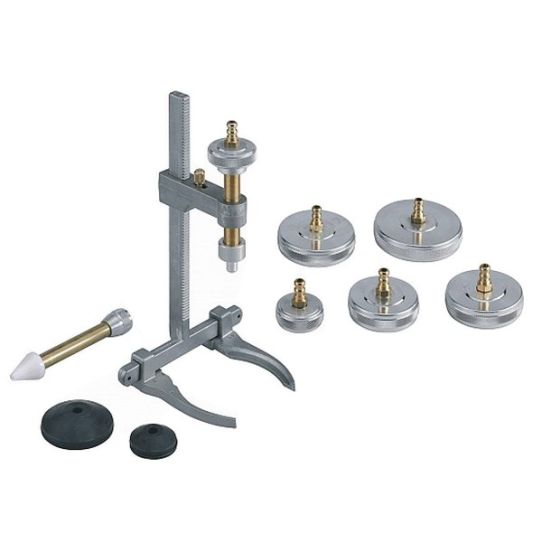 Установка для замены тормозной жидкости емкость 5 л, пневматическая, давление до 2 бар, профессиональная RAASM 10805