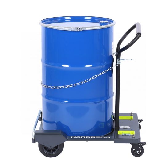 Тележка для бочек до 200 л ручная на 4 колесах усиленная Nordberg N31T05 