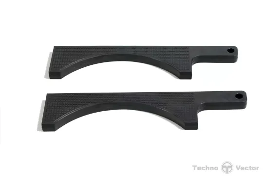 Накладка на передние поворотные платформы (2шт)