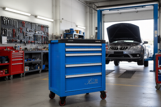 Тележка инструментальная FERRUM 12.305-5015, 5 ящиков, без инструментов