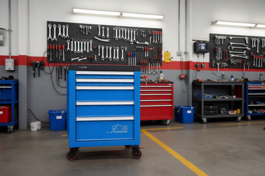 Тележка инструментальная FERRUM 12.305-5015, 5 ящиков, без инструментов