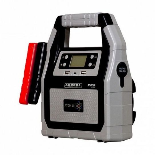 Пусковое устройство 12/24В с цифровым дисплеем и встроенным Power Bank 40000мАч, Aurora ATOM 40 20362