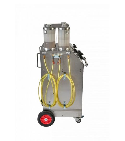 Установка для замены тормозной жидкости пневматическая, 4 м шланг, емкость 5.7 л GrunBaum BRK3000