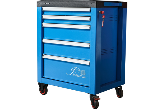 Тележка инструментальная FERRUM 12.305-5015, 5 ящиков, без инструментов