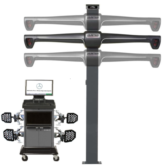 Стенд 3D сход-развал для легковых автомобилей Hunter WA510V/20LE-421LZ9V напольный