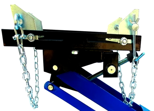 Домкрат трансмиссионный 1.5 т подкатной для кпп Техносоюз ZX0104A