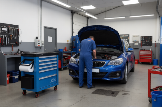 Тележка инструментальная FERRUM 12.306/1-5015, 6 ящиков, без инструментов