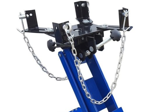  Домкрат трансмиссионный 1т подкатной для кпп Техносоюз ES0702